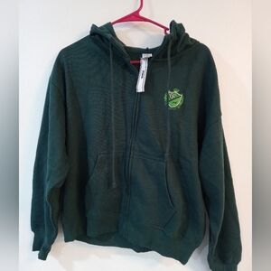 PINK Victoria's Secret Forest Green Hoodie